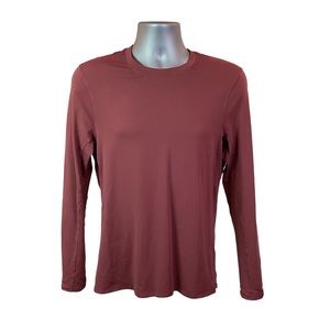 Lululemon TShirt Baselayer Brick Red 5109